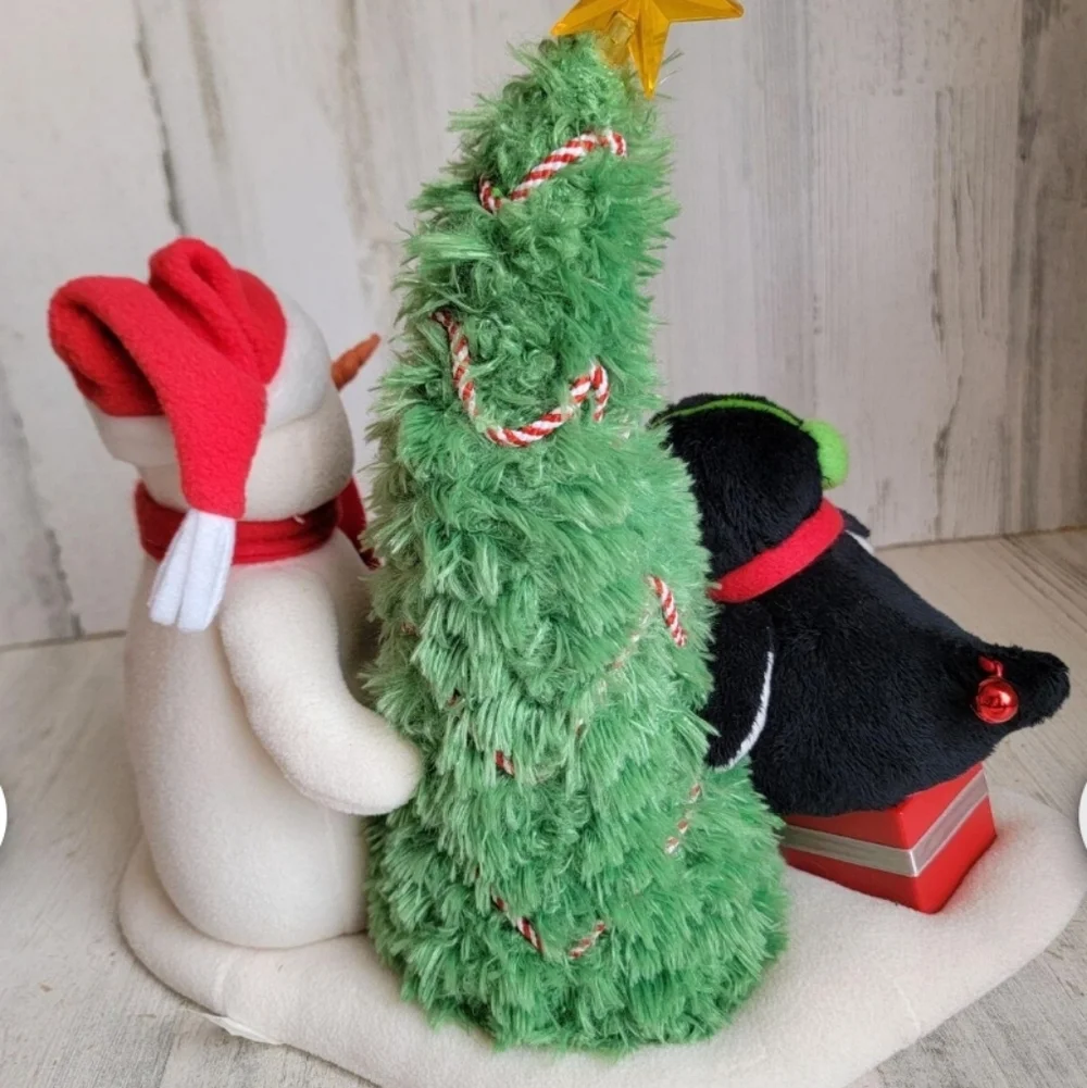 Hallmark Jingle Pals Very Merry Trio Animated Plush Holiday Decor Works